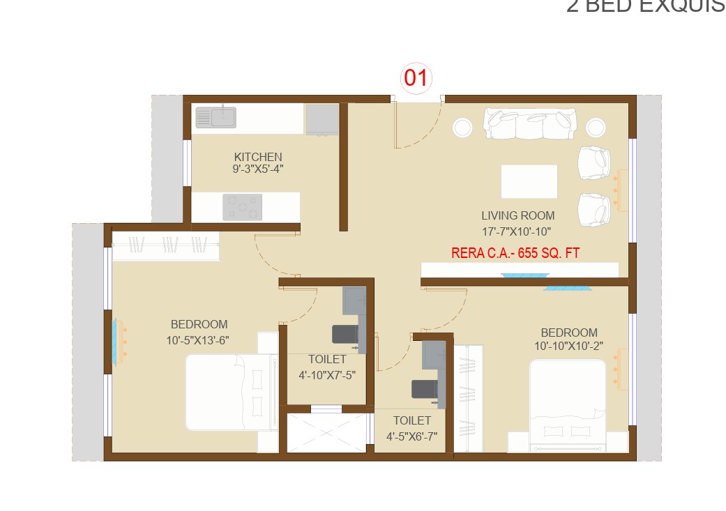Raw floor plan used for a Vastu consultation